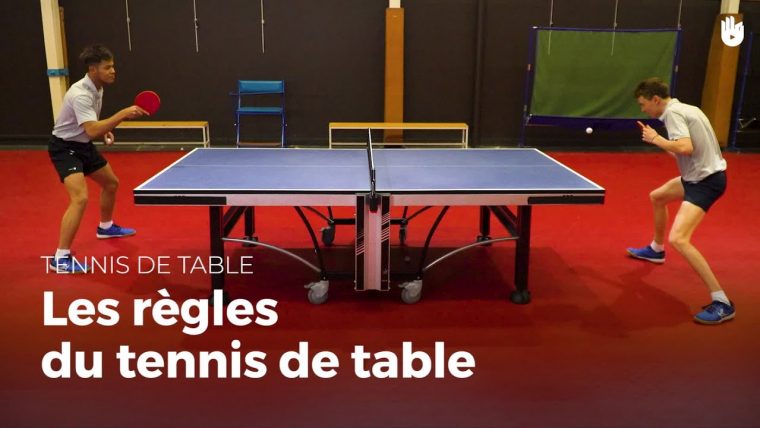 regles ping pong