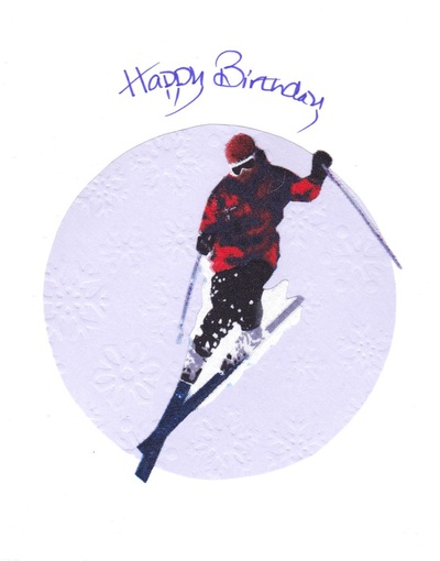 joyeux anniversaire ski
