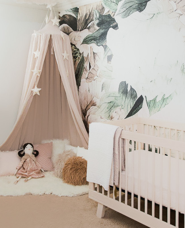 decoration chambre pour bebe fille