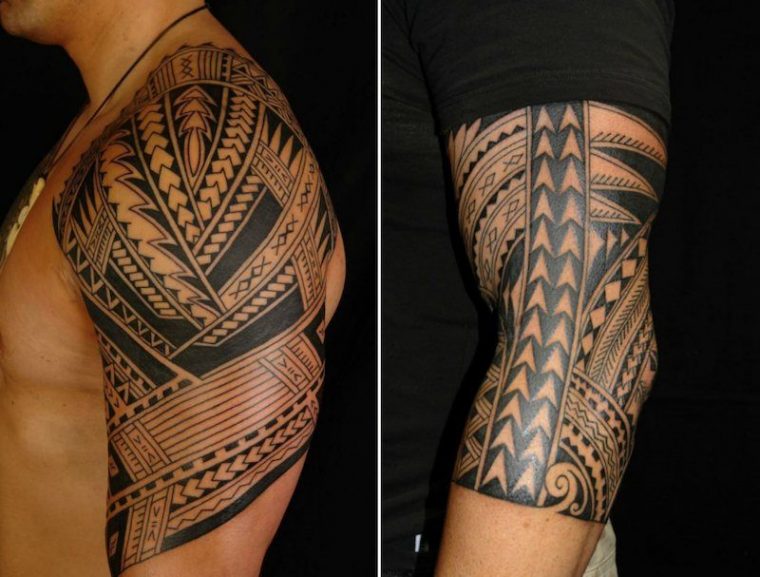 tatouage polynesien homme