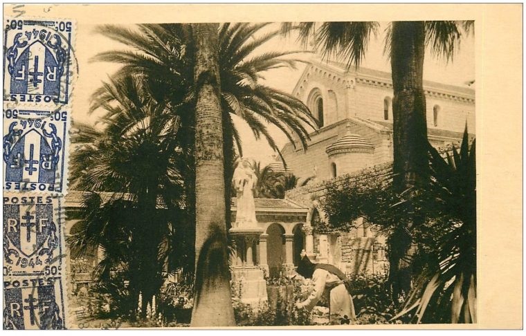 06 Cannes. Iles Lerins. Abbaye Et Jardin De Saint-Benoit 1944 tout Les Jardins De Saint Benoit