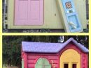 12 Petites Maisons Littles Tikes Repeintes, Pour Vous ... serapportantà Maison De Jardin En Plastique