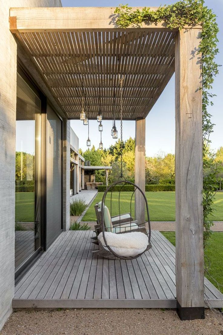 36 Amazing Wooden Porch Ideas, #amazing #ideas #porch … dedans Bache Pour Salon De Jardin Pas Cher
