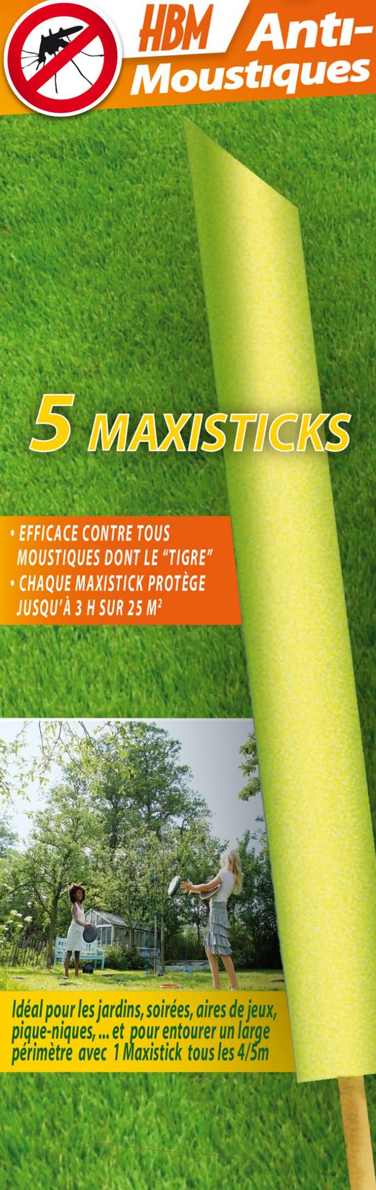 5 Maxisticks Anti-Moustiques De Jardin – Moustiquesolutions avec Anti Moustique Jardin