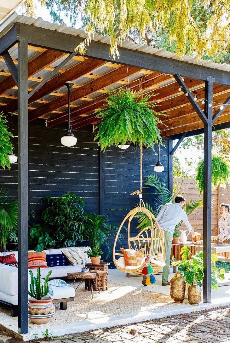 8 Creative Deck Inspirations To Fill Backyard | Idées … dedans Pergola Castorama Jardin