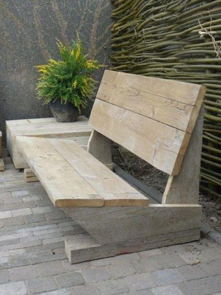 9 Awesome Diy Woodworking Bench Ideas That Full Of … tout Salon De Jardin En Bois Pas Cher