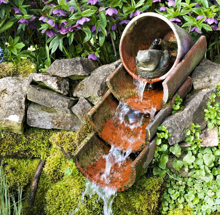 9 Exemples De Fontaines Pour Votre Jardin – Détente Jardin à Fabriquer Une Fontaine De Jardin