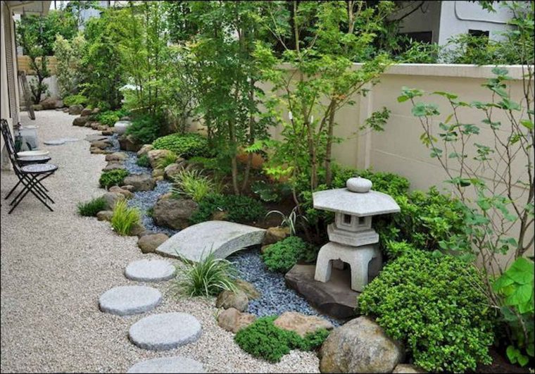 90 Beautiful Side Yard Garden Path Design Ideas #japangarden … à Creer Un Jardin Sec