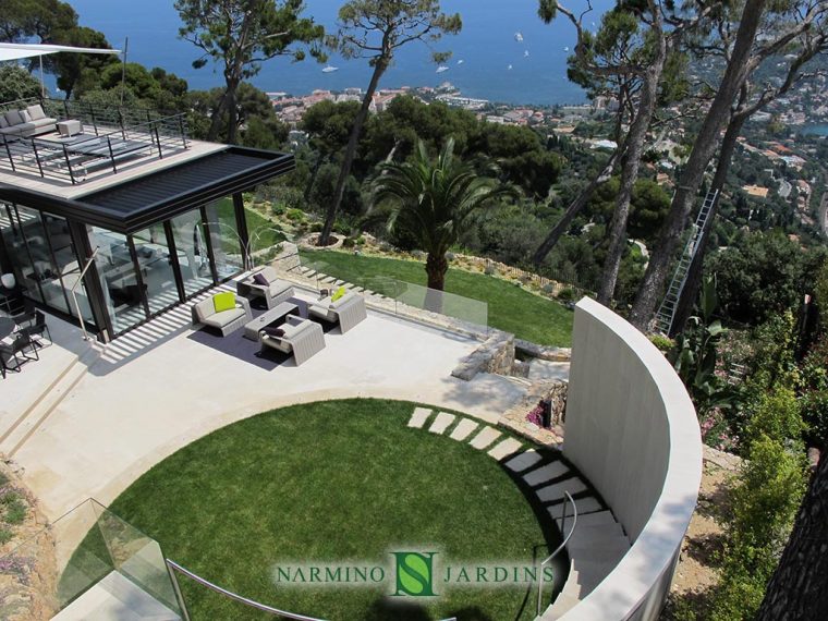A Beatiful Villa Near Villefranche Sur Mer With Splendid … dedans Les Jardins Des Villas