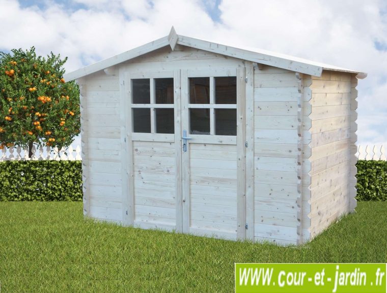 Abri Bois Azur 6M² – Abris Et Rangements- Cour Et Jardin tout Abri De Jardin 3X2