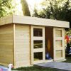 Abri Bois Stockholm 2 | Tiny Cabin Plans, Shed, Garage Doors serapportantà Chalet De Jardin Leroy Merlin