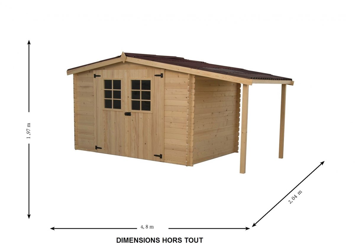 Abri De Jardin 16M2 Avec Abri De Jardin Nivala 1 Et Abri De ... destiné Abri De Jardin 3M2