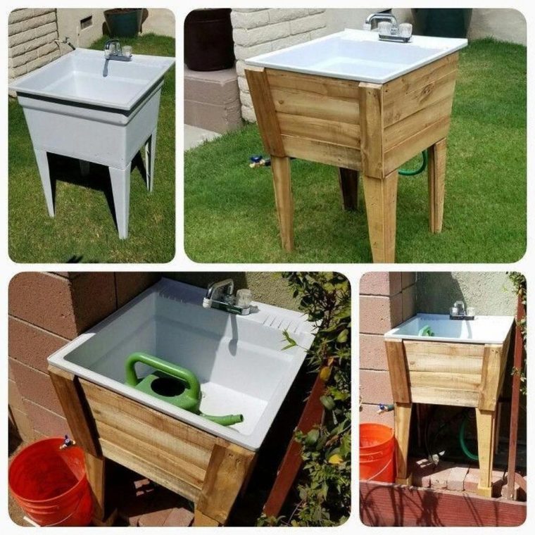 Amazing Sink Design Ideas For Outdoor 13 – Trendehouzz … pour Évier Extérieur Jardin