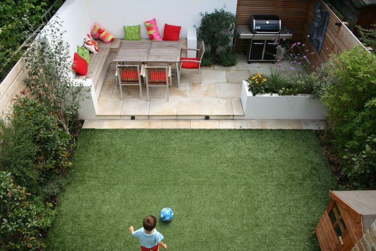 Aménagement Petit Jardin Dans L'arrière-Cour–Idées Modernes … intérieur Aménagement De Petit Jardin