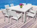 Angela High Quality Villa Poly Wood Dining Set Teak Wood Dining Table And  Chair,wood Plastic Composite Outdoor Furniture - Buy Composite Outdoor ... à Salon De Jardin Polywood
