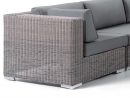 Angle De Salon De Jardin En Résine Tressée Grise Sorong à Mobilier De Jardin Destockage