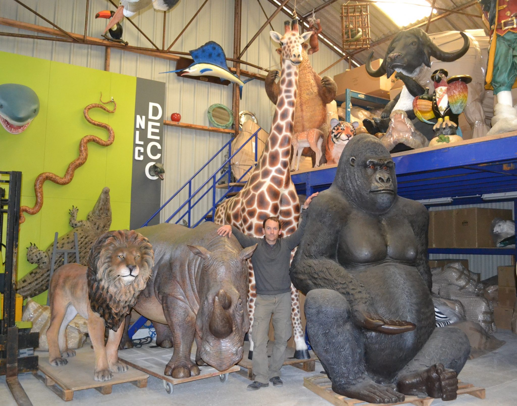 Animaux Grandeur Nature Animaux Et Statues En Résine De destiné