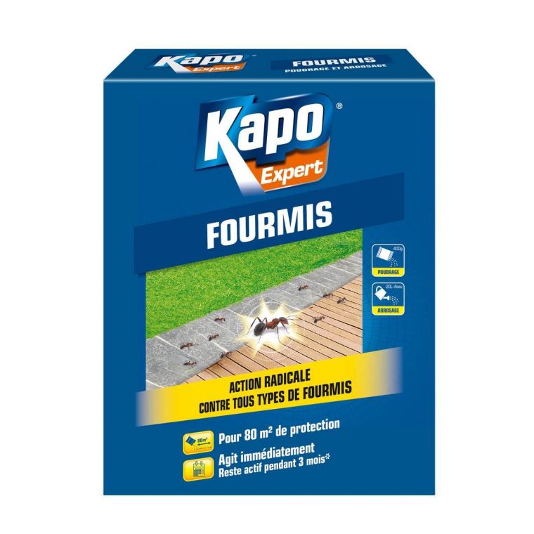 Anti-Fourmis Granulés 400G – Kapo – Univers Brico intérieur Anti Fourmi Jardin