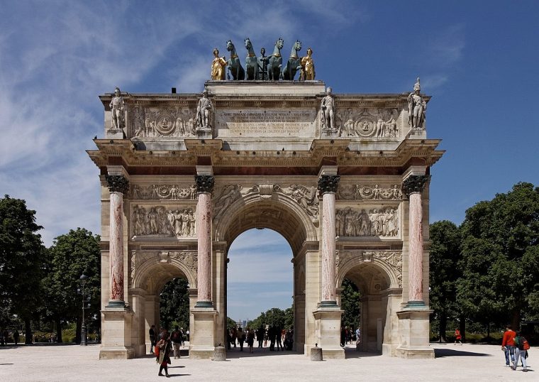 Arc De Triomphe Du Carrousel – Wikipedia pour Arches De Jardin