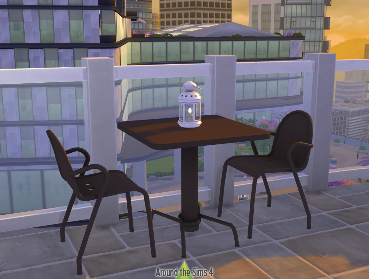 Around The Sims 4 | Custom Content Download | Ikea Tunholmen ... intérieur Ikea Mobilier De Jardin