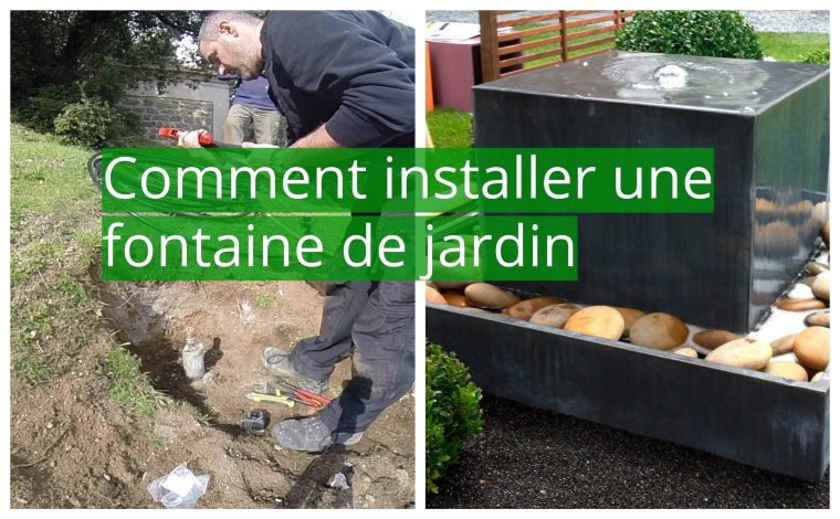 Articles Pour Jardin Et Terrasse Articles Pour Étang … intérieur Installation Fontaine De Jardin