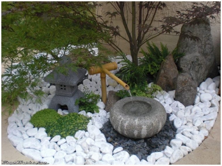 At The Foot Of The Maple Trees #jardinzen | Zen Rock Garden … intérieur Jardin Japonais Sur Terrasse