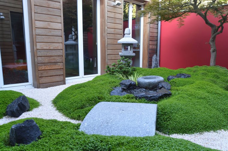 Avant-Après : Une Terrasse Transformée En Jardin Japonais … dedans Jardin Japonais Sur Terrasse