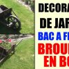 Bac À Fleurs Brouette En Bois - Idée Décoration De Jardin serapportantà Brouette Deco Jardin
