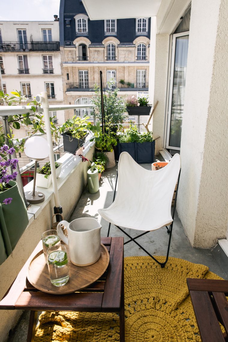 Balcon Et Potager Urbain | Carnets Parisiens destiné Jardin Urbain Balcon