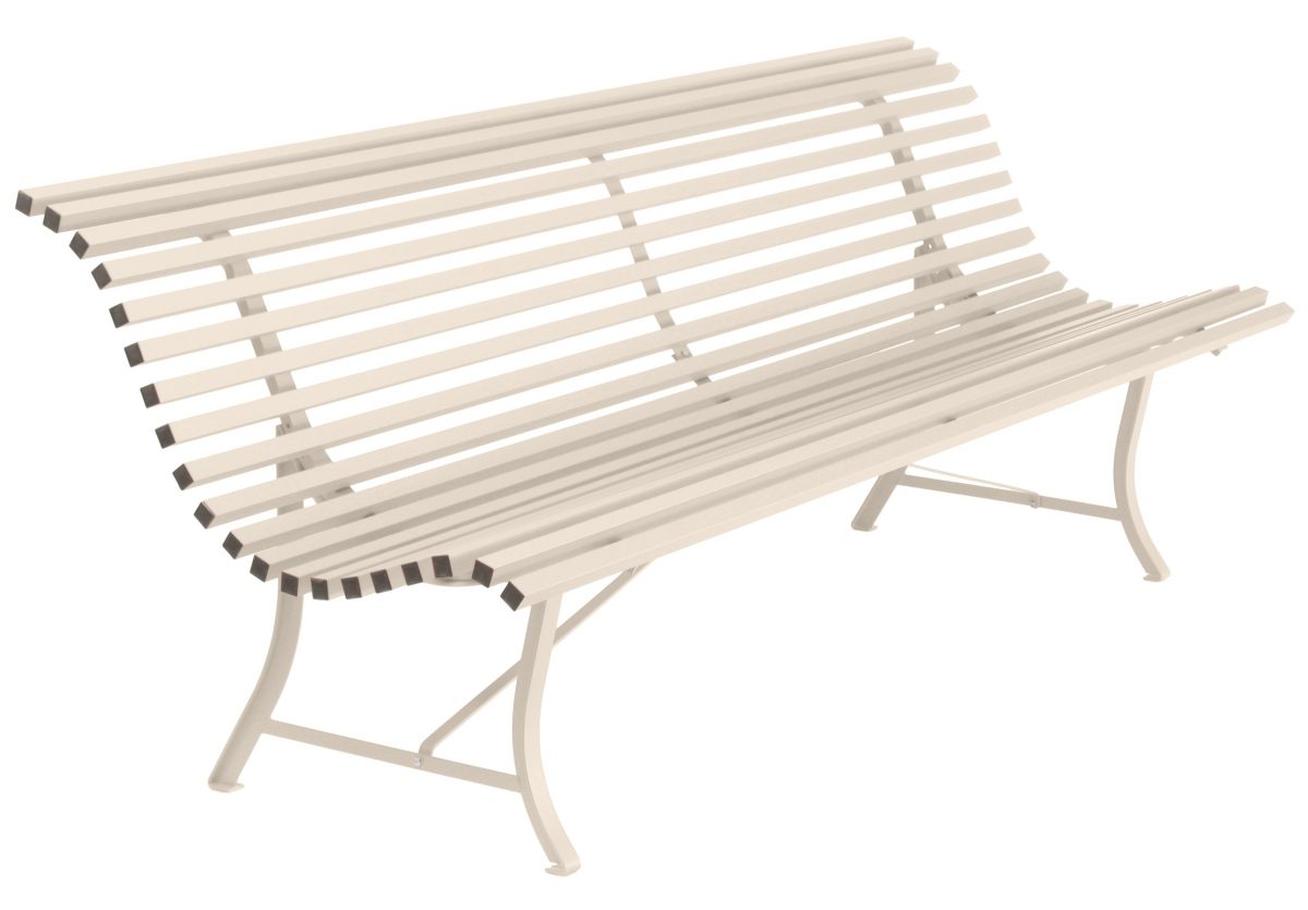 Banc Louisiane 200 De Fermob, 23 Coloris intérieur Banc De Jardin Louisiane