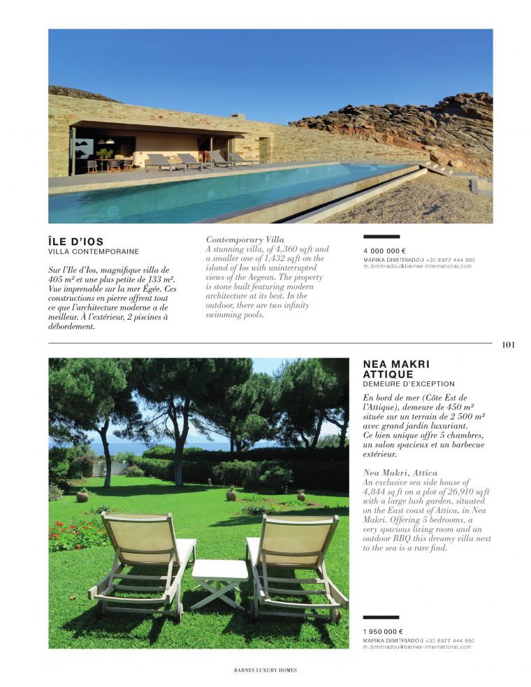Barnes Luxury Homes #22 Pages 101 – 150 – Text Version … concernant Salon De Jardin En Pierre