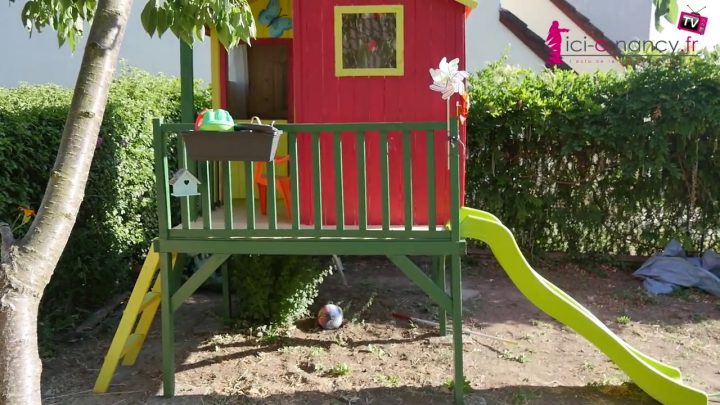 Bien Nantis Couleurs Variées Maison De Jardin Pour Enfant … destiné Cabane De Jardin Pour Enfants
