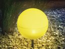 Boule Lumineuse Solaire Flexible Jaune | Boule Lumineuse ... destiné Boule Décorative Pour Jardin