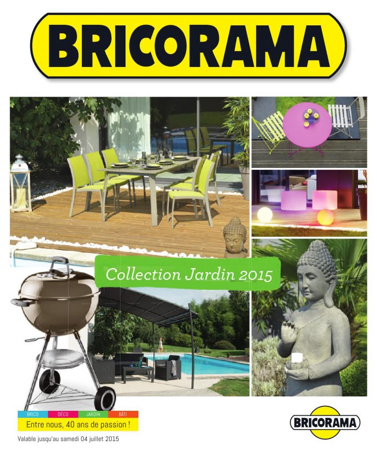 Bricorama Catalogue 23Mars 4Juillet2015 By Promocatalogues … tout Serre De Jardin Bricorama