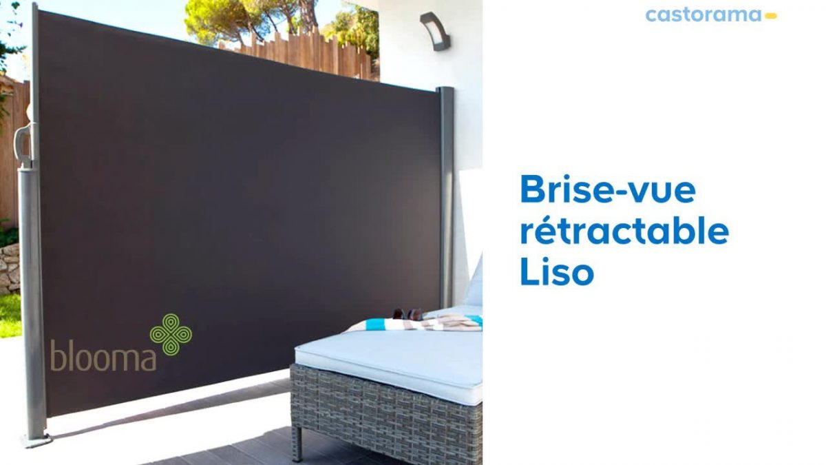 Brise-Vue Liso Blooma (619650) Castorama avec Paravent De Jardin Castorama