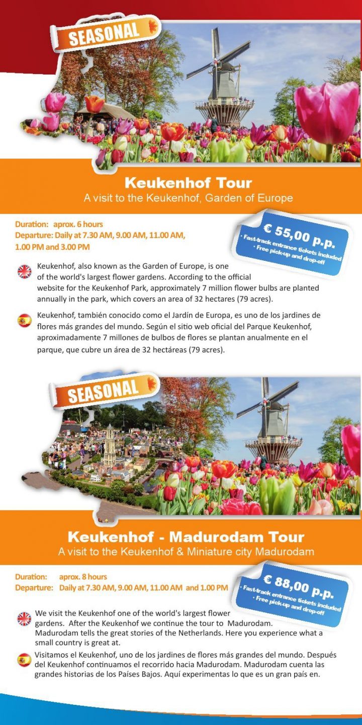 Brochure_Shoptour_Keukenhof Pages 1 – 2 – Text Version … pour Jardin De Keukenhof