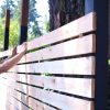 Build A Beautiful And Functional Mid-Century Modern Fence ... concernant Cloture De Jardin Pas Cher