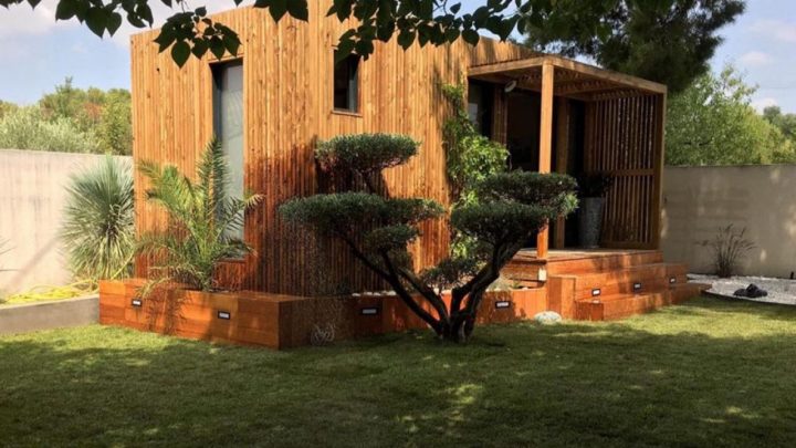 Bureau De Jardin En Kit : L'abri De Jardin En Ossature Bois … intérieur Bureau De Jardin En Kit