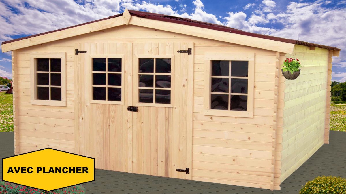 Cabane De Jardin En Bois Pas Cher Abri De Jardin 10M2 Bois ... pour Abri De Jardin 10M2 Pas Cher