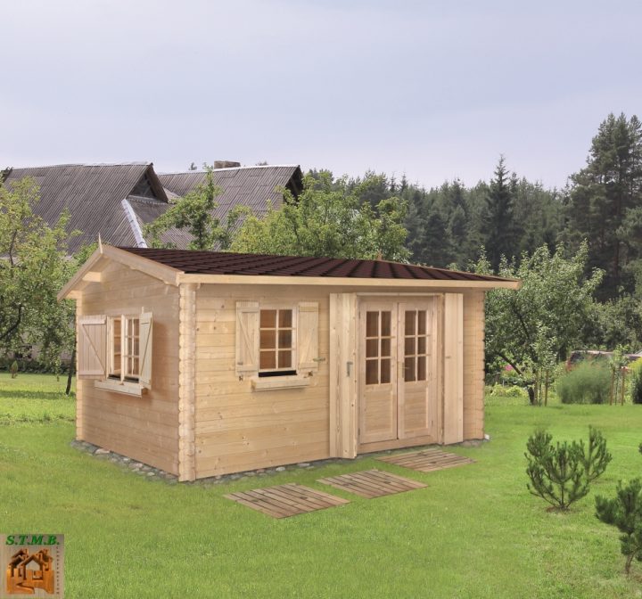Cabane De Jardin Habitable | Sans Permis De Construire | Stmb destiné Abri De Jardin Habitable