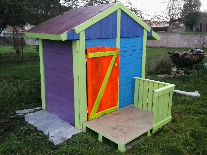 Cabane De Jardin Pour Enfants / Children Play House & Its … à Maison De Jardin Pour Enfant
