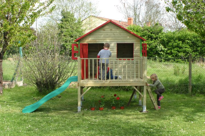 Cabane De Jardin Pour Les Enfants | Nos Rénos Décos pour Maison De Jardin Pour Enfants