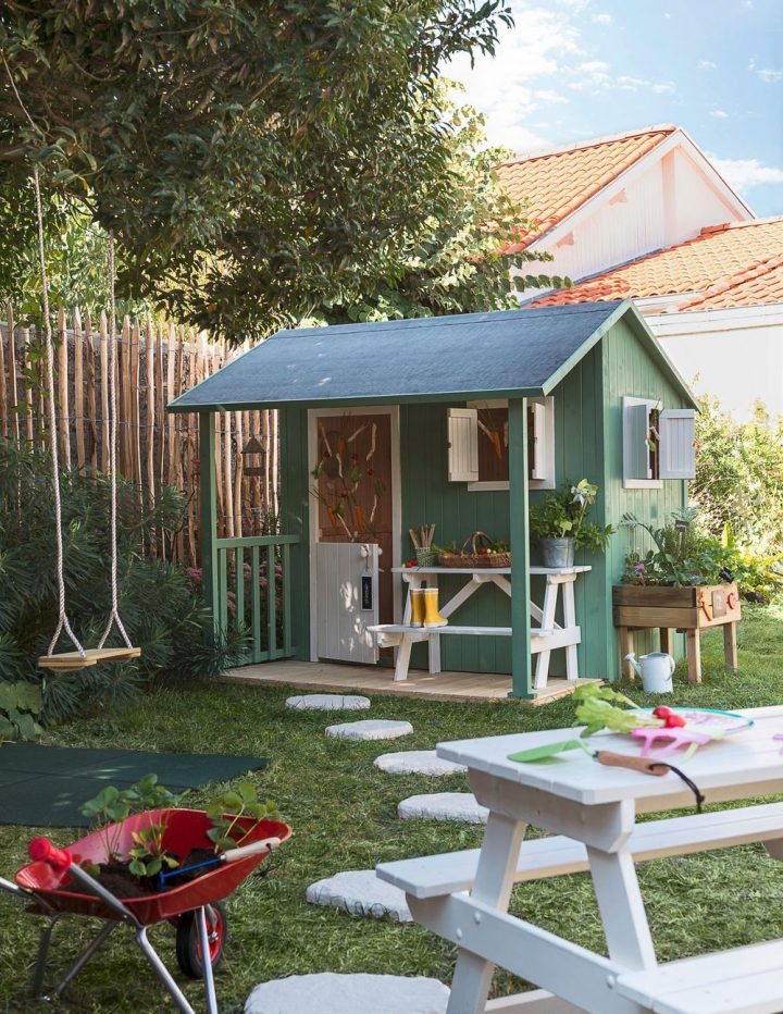 Cabane Enfant : Modèles Pour Le Jardin | Home encequiconcerne Cabane De Jardin Leroy Merlin
