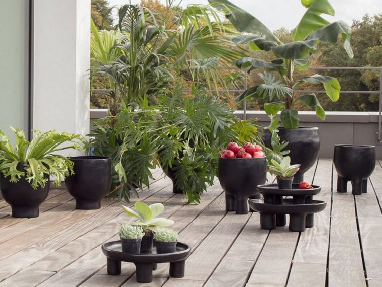 Cache-Pot Design Extérieur : Où En Trouver – Joli Place à Pot Deco Jardin Exterieur