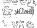 Cactus, Jardín Y Café | Idées Sketchbook, Dessin Facile À ... à Revue Jardin Facile