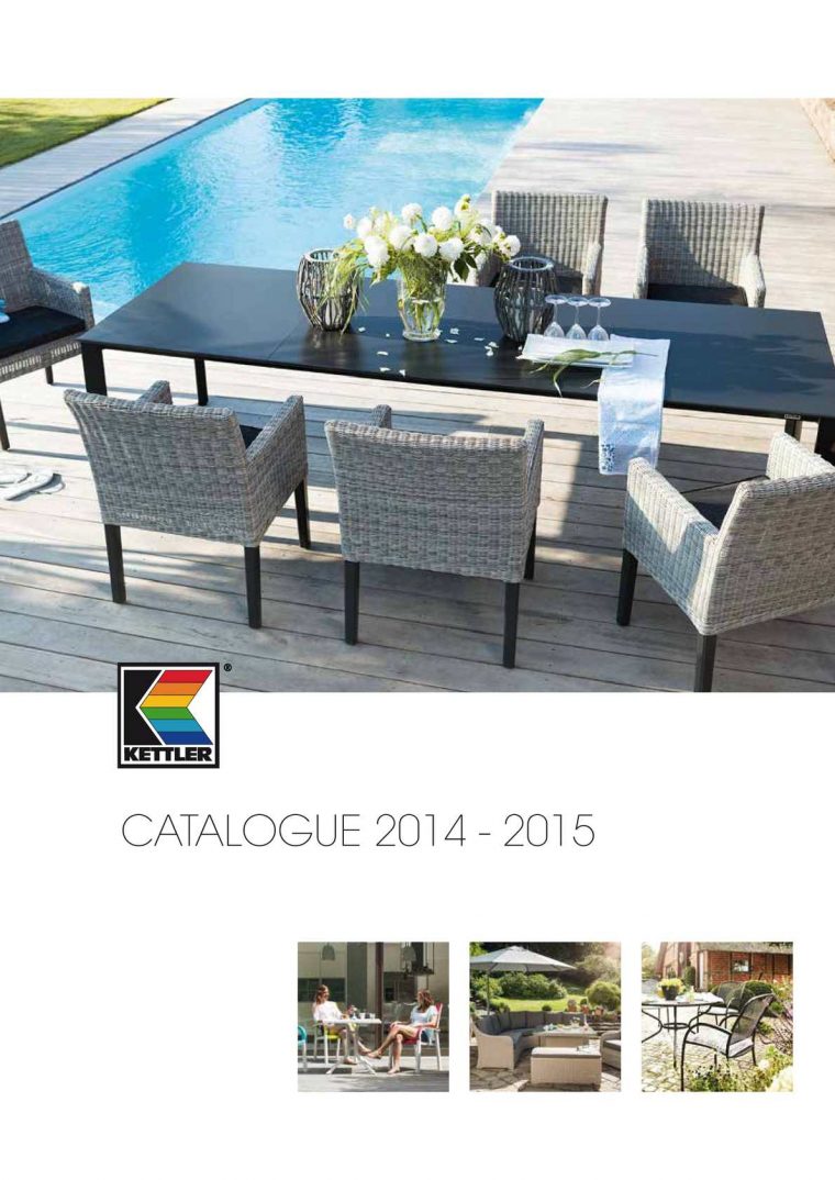 Calaméo – Catalogue Kettler 2014-2015 encequiconcerne Table De Jardin Kettler