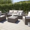 California - Lounge Set - 5 Seats - Taupe | Best Outdoor ... destiné Salon De Jardin Allibert California
