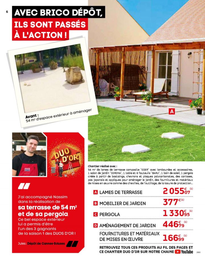 Catalogue Brico Dépôt 2019 & 2020 : L'officiel Du Bricolage ! ⋆ pour Brico Depot Salon De Jardin