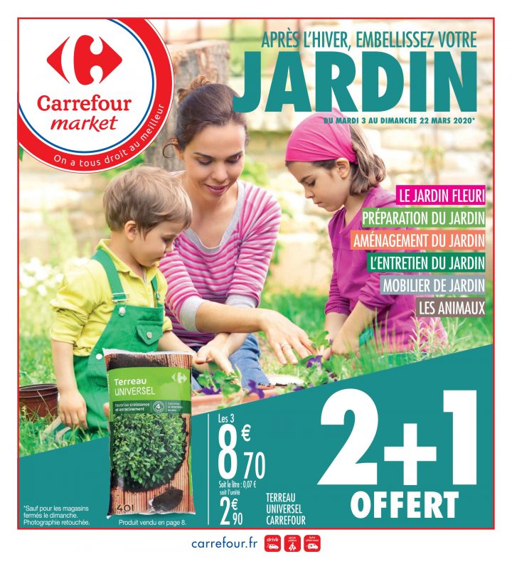 Catalogue Carrefour – Articles En Promotion – 03/03/2020 … destiné Serre De Jardin Carrefour
