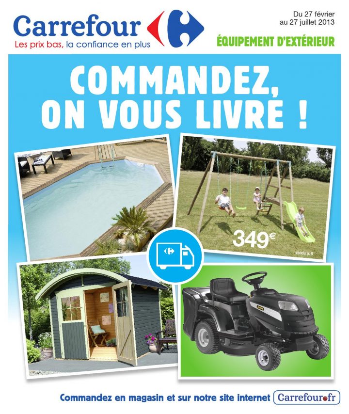Catalogue Carrefour Commandez On Vous Livre By Pro … concernant Abris De Jardin Carrefour